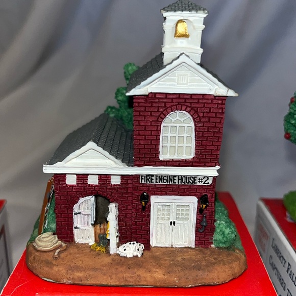 Liberty fall lot of 5 the Americana collection depicting old western community - Picture 5 of 15